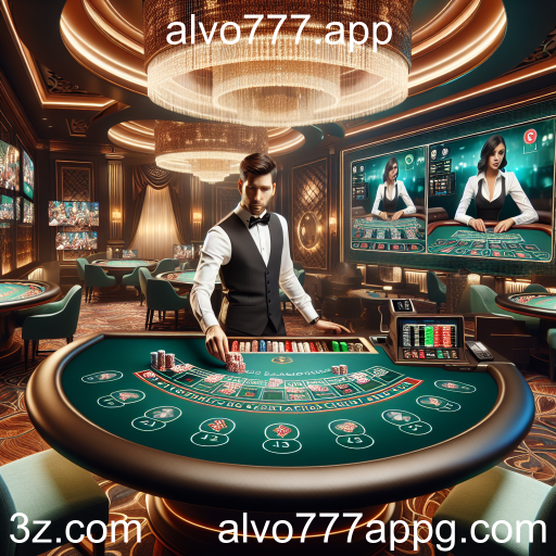 A Experiência de Cassino Ao Vivo em Alvo777.app